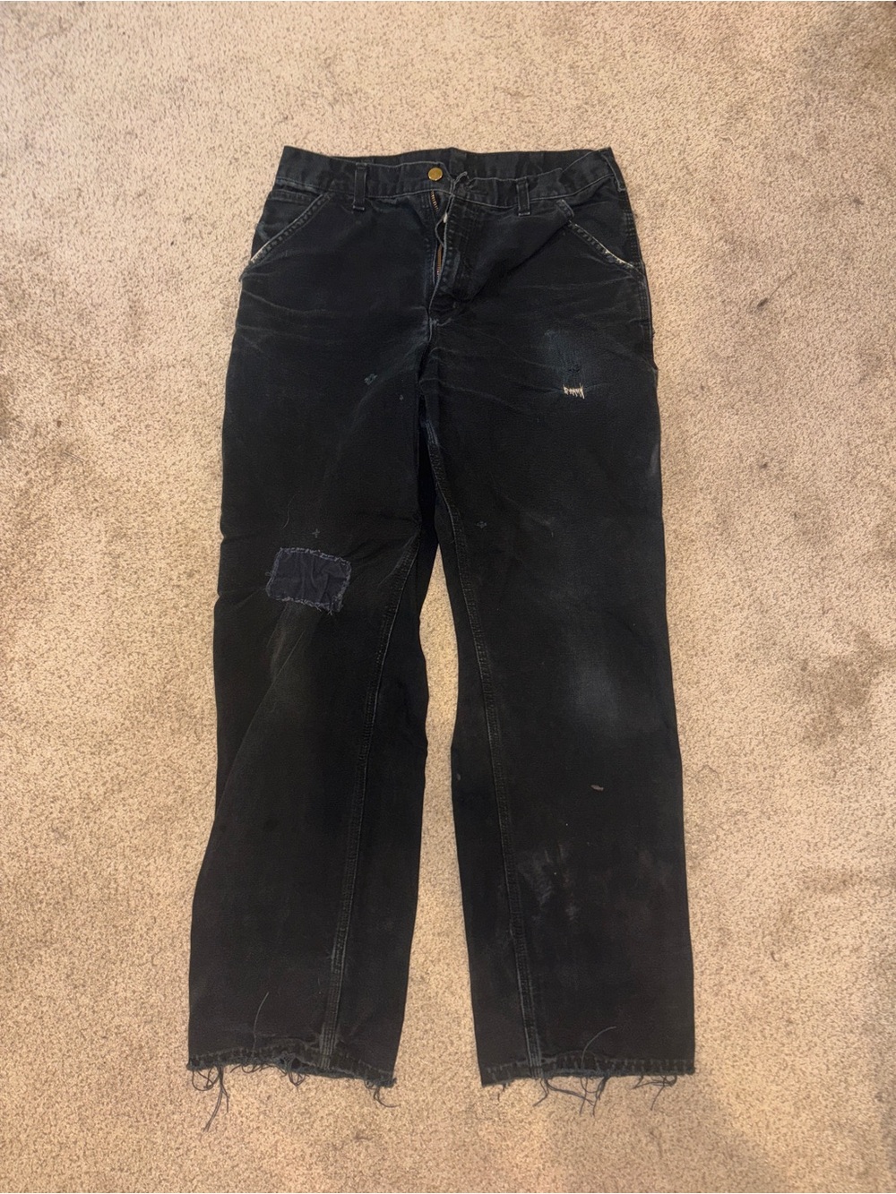 Vintage Carhartt Black Work Pants